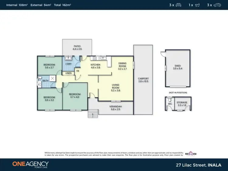 Floorplan of Homely house listing, 27 Lilac St, Inala QLD 4077