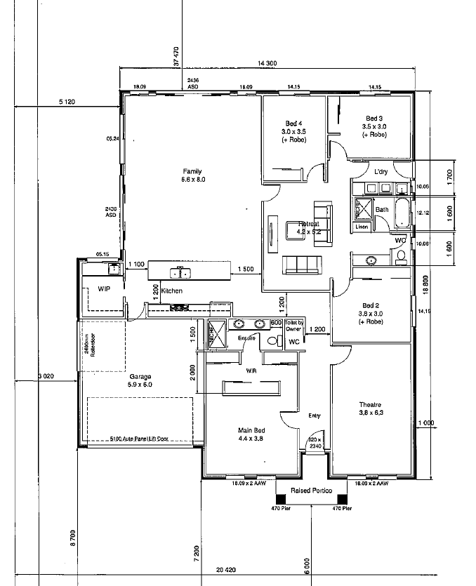 Floorplan of Homely house listing, 53 Magor Road, Port Pirie SA 5540