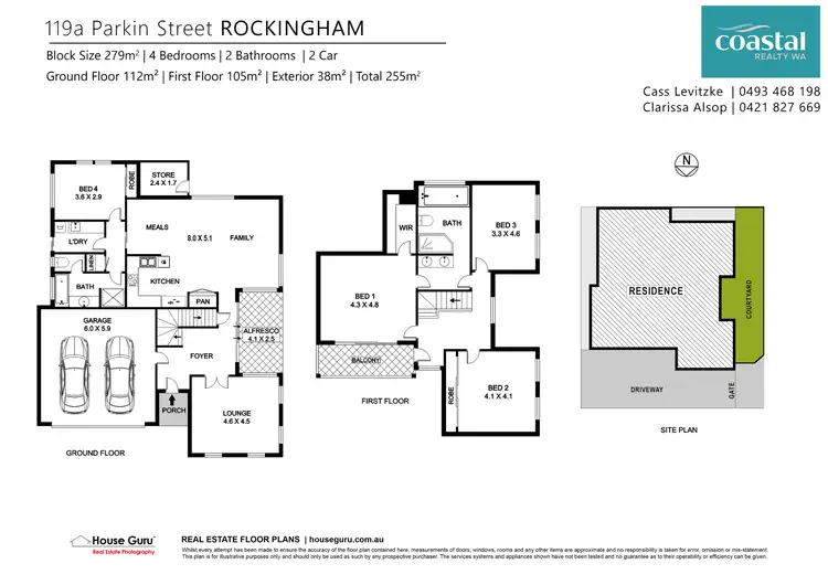 Floorplan of Homely house listing, 119A Parkin St, Rockingham WA 6168