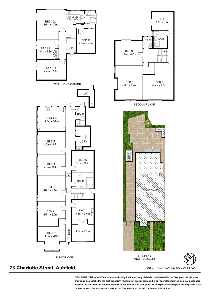Floorplan of Homely block of units listing, 78 Charlotte St, Ashfield NSW 2131