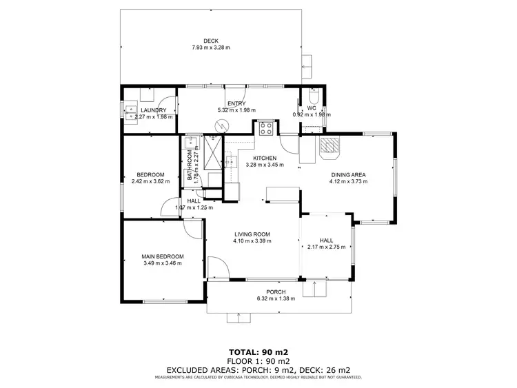 Floorplan of Homely rural property listing, 94 Nethercote Rd, Eden NSW 2551
