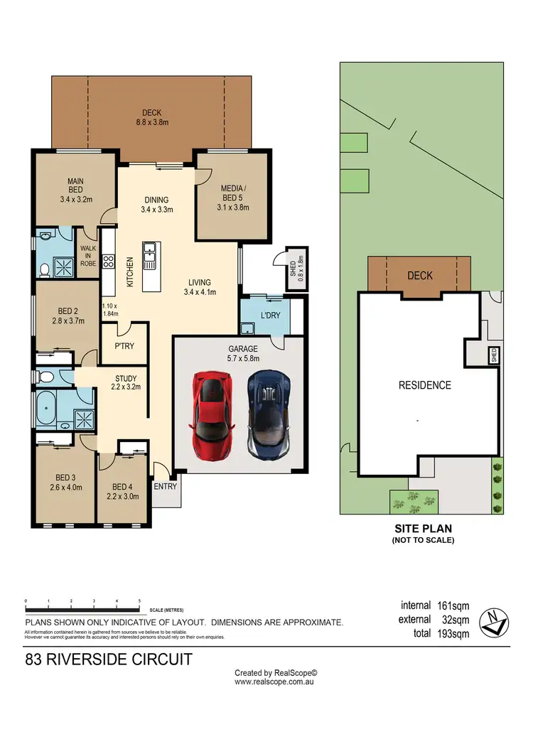 Floorplan of Homely house listing, 83 Riverside Cct, Joyner QLD 4500