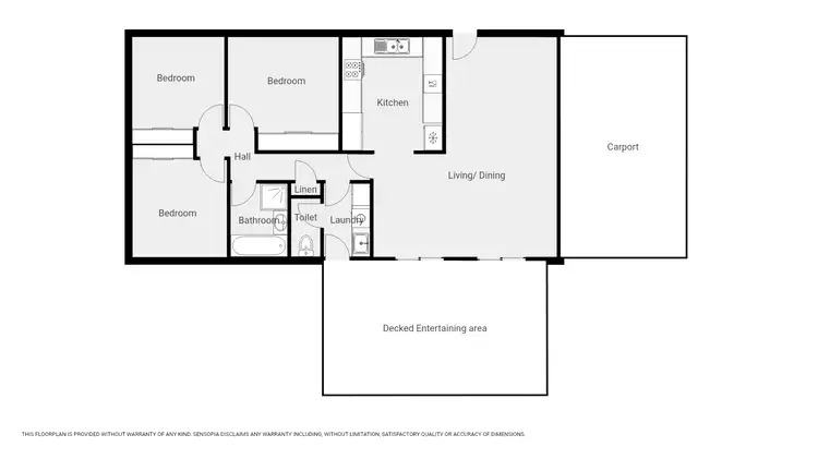 Floorplan of Homely house listing, 23 Brown St, Stawell VIC 3380