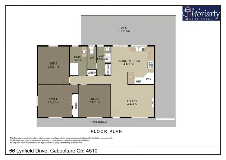 Floorplan of Homely house listing, 66 Lynfield Dr, Caboolture QLD 4510