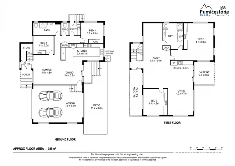 Floorplan of Homely house listing, 308 Meldale Rd, Meldale QLD 4510