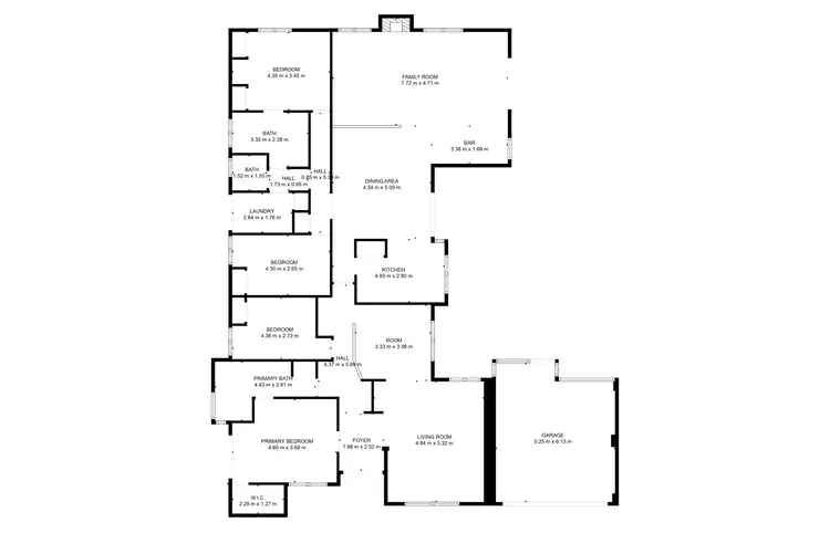Floorplan of Homely house listing, 3 Viscount Ct, Thornlie WA 6108
