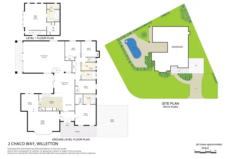 Floorplan of Homely house listing, 2 Chaco Way, Willetton WA 6155
