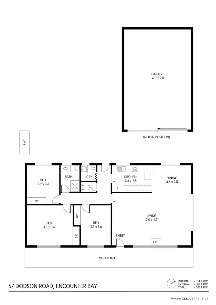 Floorplan of Homely house listing, 67 Dodson Rd, Encounter Bay SA 5211