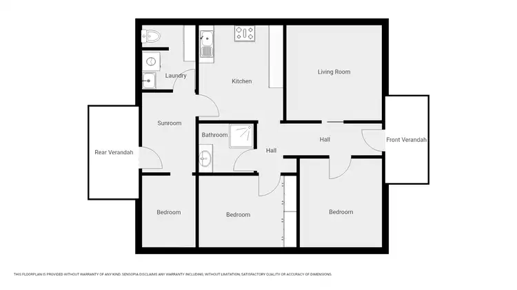 Floorplan of Homely house listing, 231 Main St, Stawell VIC 3380