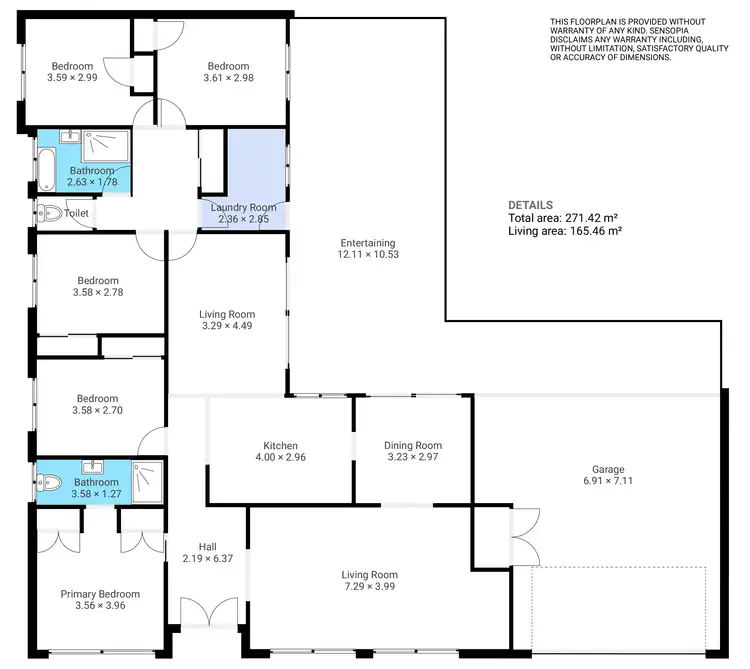 Floorplan of Homely house listing, 3 Tekapo St, Westlake QLD 4074