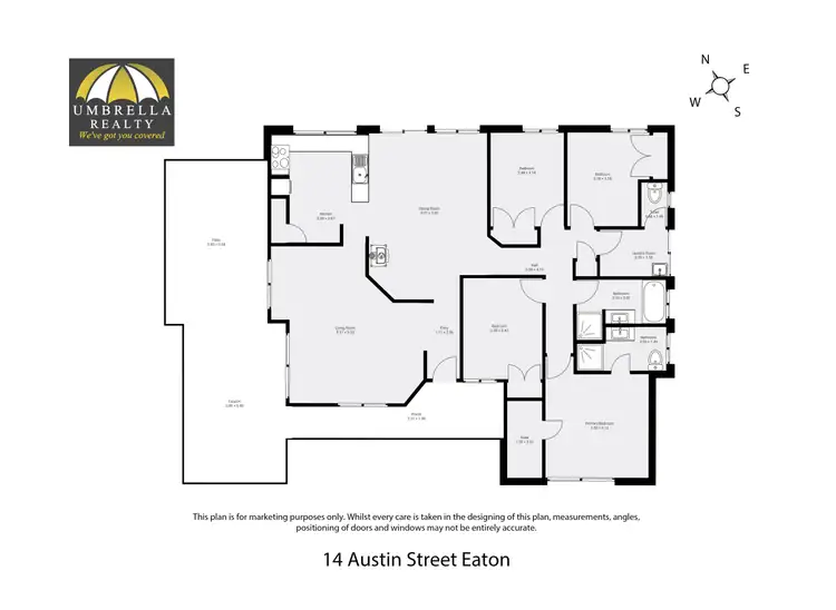 Floorplan of Homely house listing, 14 Austin St, Eaton WA 6232