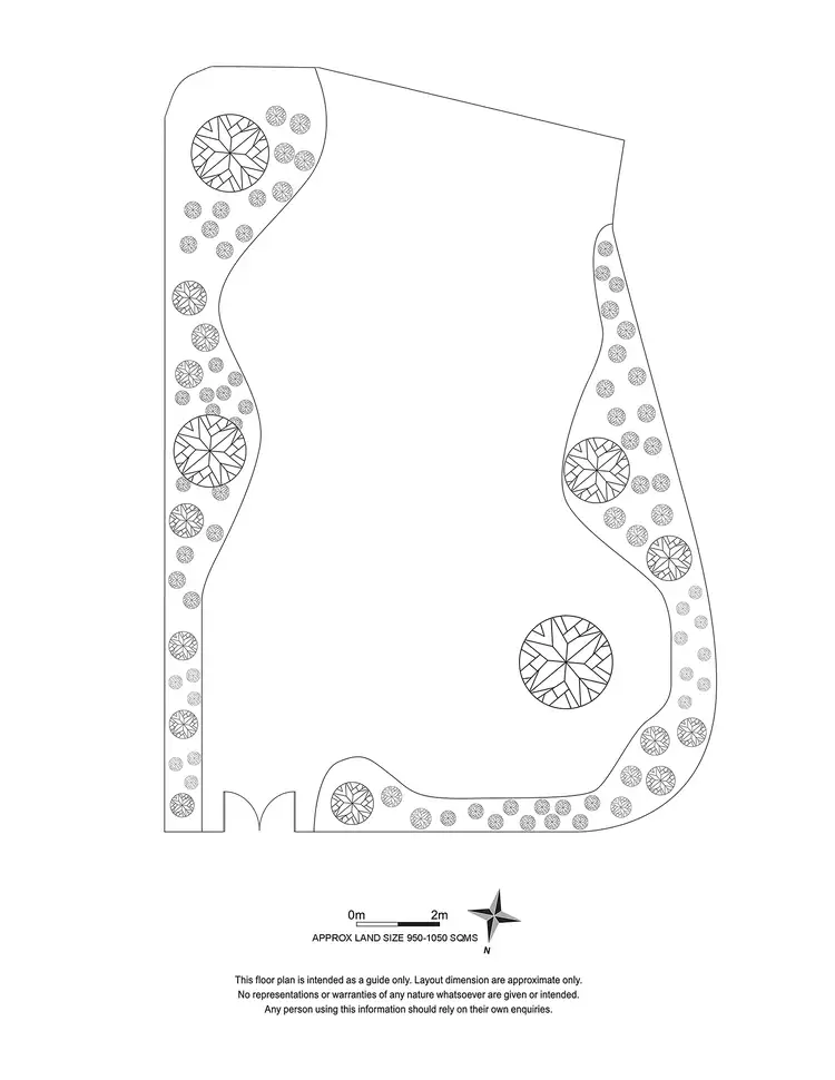 Floorplan of Homely land listing, 2 Point Avenue, Beaumaris VIC 3193