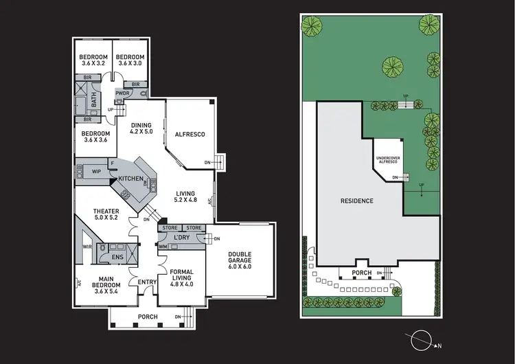 Floorplan of Homely house listing, 78 Jackson Drive, Drouin VIC 3818
