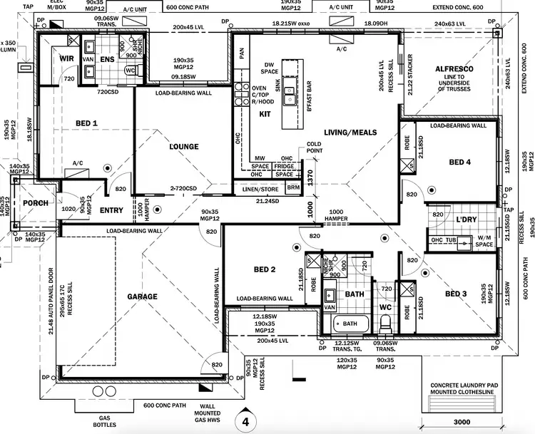 Floorplan of Homely house listing, 15 Balmoral Cres, Southside QLD 4570