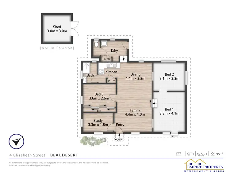 Floorplan of Homely house listing, 4 Elizabeth St, Beaudesert QLD 4285