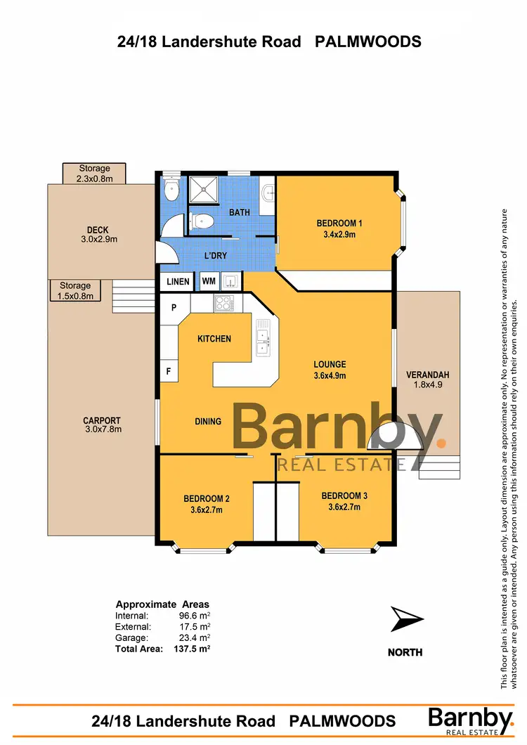 Floorplan of Homely villa listing, Villa 24/18 Landershute Rd, Palmwoods QLD 4555