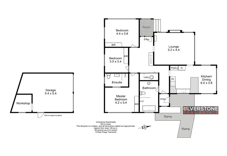 Floorplan of Homely house listing, 2 Whitelaw St, Ulverstone TAS 7315