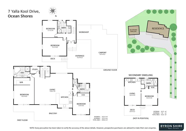 Floorplan of Homely house listing, 7 Yalla Kool Drive, Ocean Shores NSW 2483