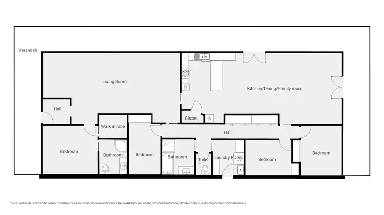 Floorplan of Homely house listing, 3 Cypress St, Stawell VIC 3380