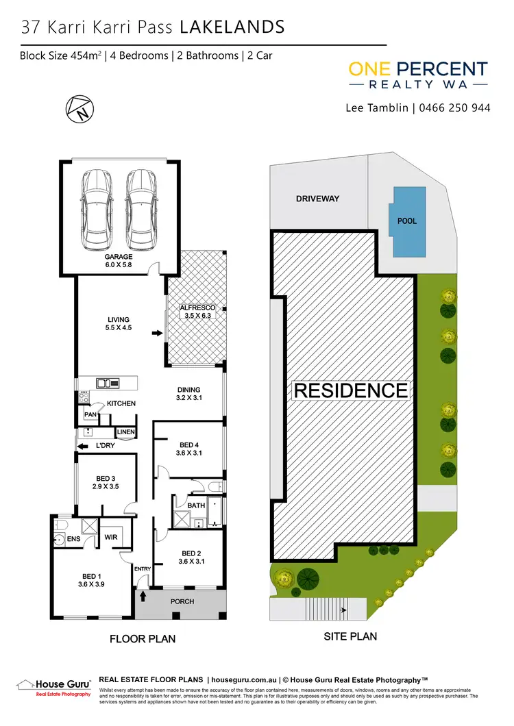Floorplan of Homely house listing, 37 Karri Karri Pass, Lakelands WA 6180