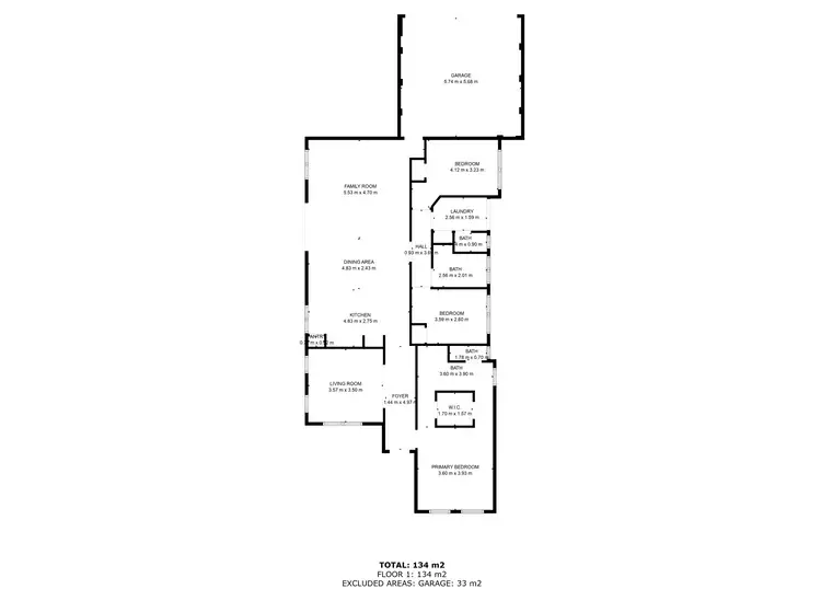 Floorplan of Homely house listing, 20 Woodrow Ave, Hammond Park WA 6164