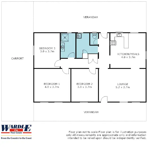Floorplan of Homely house listing, 14 Mitchell St, Crystal Brook SA 5523