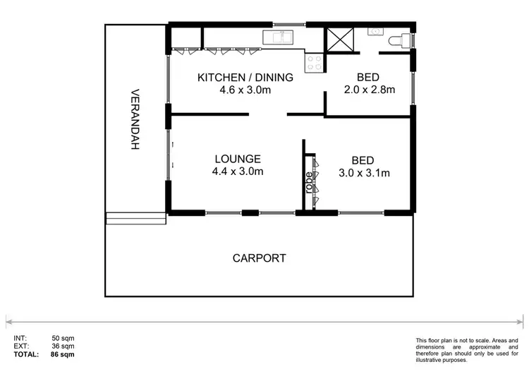 Floorplan of Homely villa listing, 155/33 The Lakes Way, Forster NSW 2428