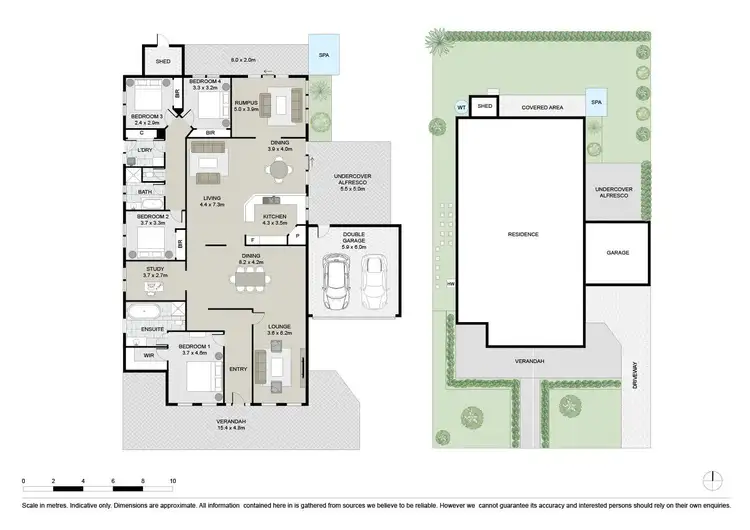 Floorplan of Homely house listing, 98 Overland Dr, Doreen VIC 3754