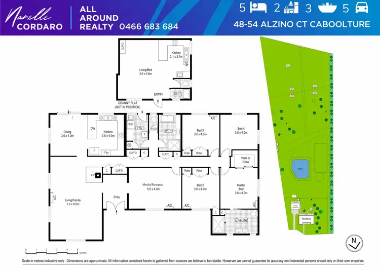 Floorplan of Homely house listing, 48-54 Alzino Ct, Caboolture QLD 4510
