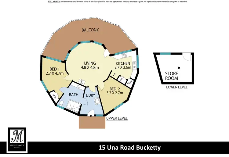 Floorplan of Homely rural property listing, 15 Una Road, Bucketty NSW 2250