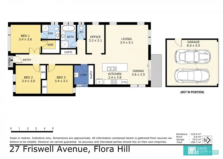 Floorplan of Homely house listing, 27 Friswell Ave, Flora Hill VIC 3550