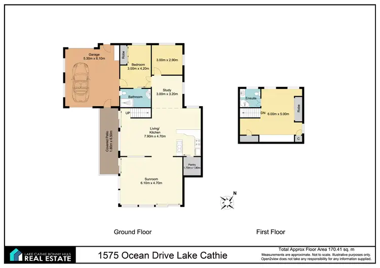Floorplan of Homely house listing, 1575 Ocean Dr, Lake Cathie NSW 2445