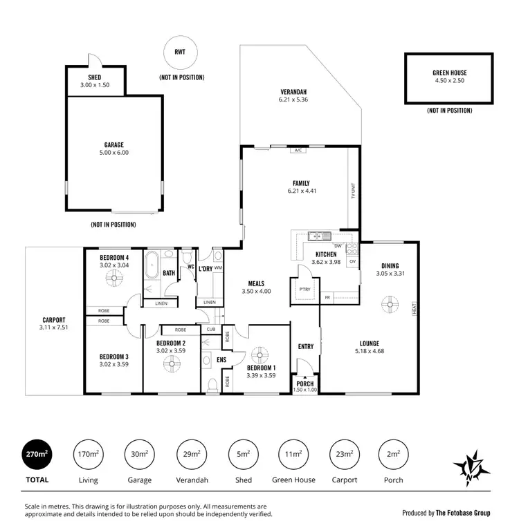 Floorplan of Homely house listing, 4 Kramm Ave, Hahndorf SA 5245
