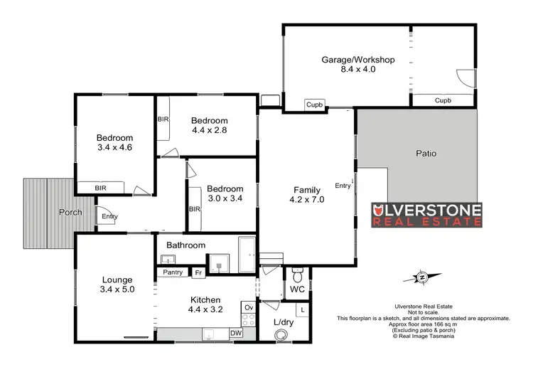 Floorplan of Homely house listing, 19 Elizabeth St, Ulverstone TAS 7315