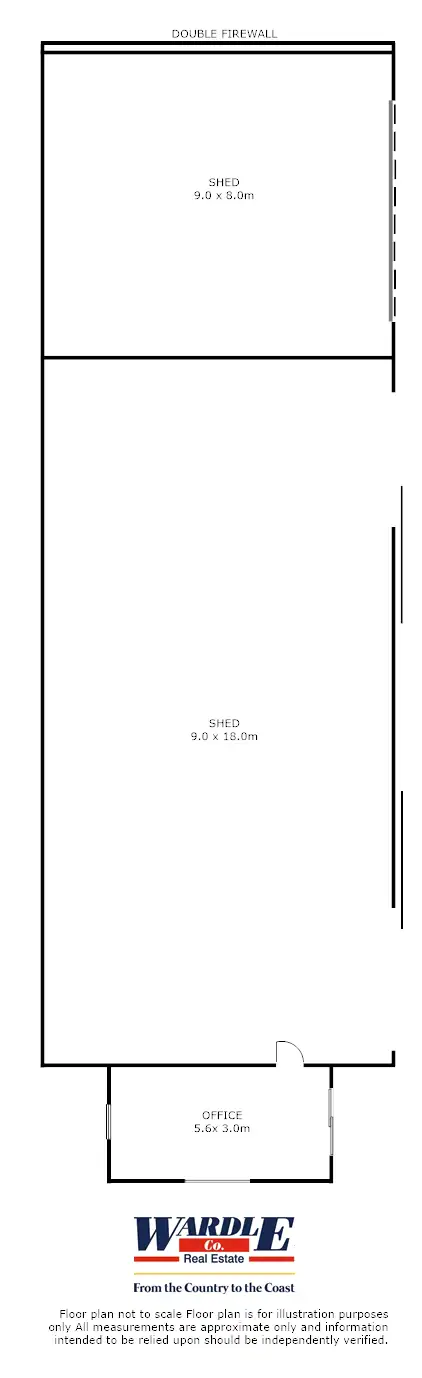 Floorplan of Homely warehouse listing, 14 Charles St, Caltowie SA 5490