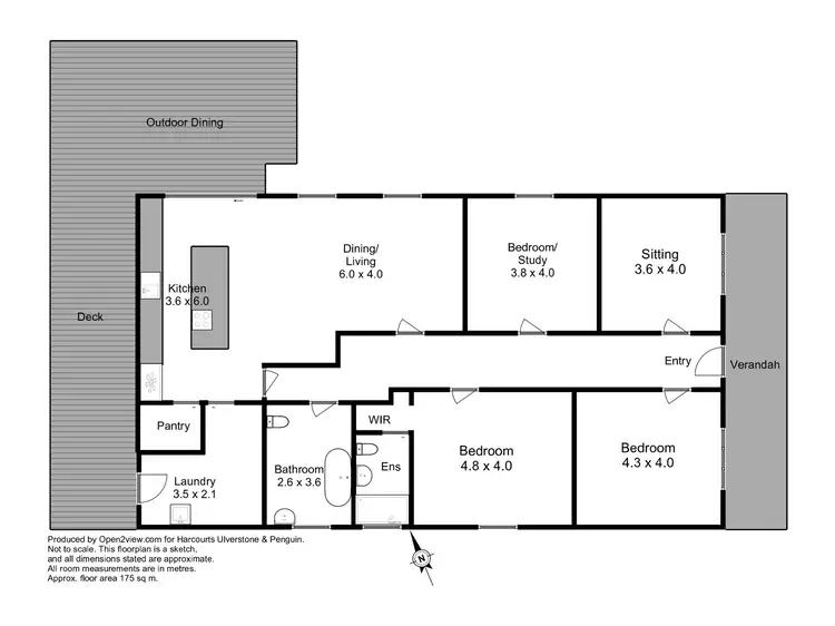 Floorplan of Homely house listing, 32 Wright St, East Devonport TAS 7310