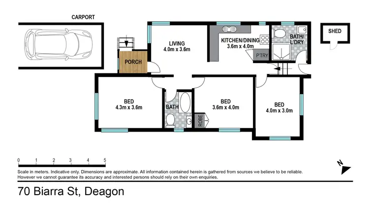 Floorplan of Homely house listing, 70 Biarra St, Deagon QLD 4017