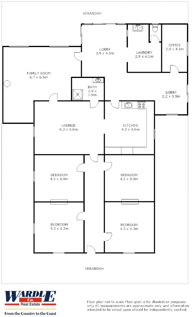 Floorplan of Homely rural property listing, 20 The Cattle Trk, Crystal Brook SA 5523