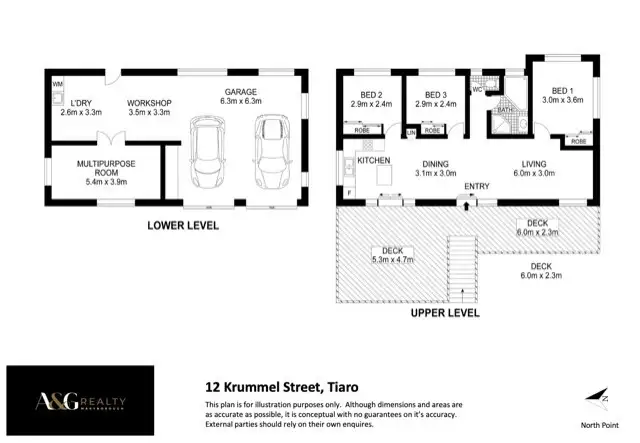 Floorplan of Homely house listing, 12 Krummel St, Tiaro QLD 4650