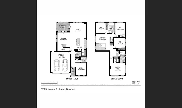 Floorplan of Homely house listing, 193 Spinnaker Boulevard, Newport QLD 4020