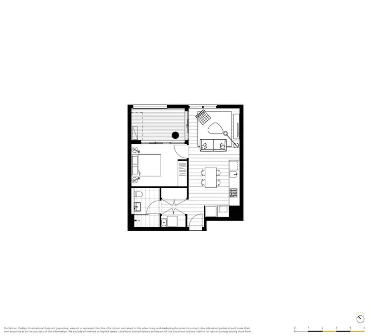 Floorplan of Homely apartment listing, 224/4 Elger St, Glebe NSW 2037
