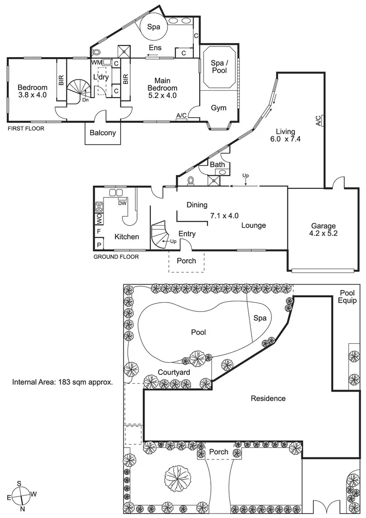 Floorplan of Homely house listing, 8 Chelsea Street, Brighton VIC 3186
