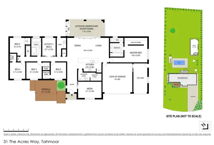Floorplan of Homely house listing, 31 The Acres Way, Tahmoor NSW 2573