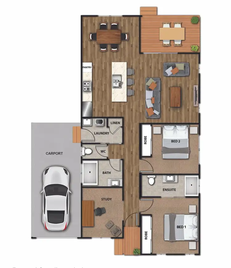Floorplan of Homely house listing, Site 19 Fraser/79 Princes Highway, Eden NSW 2551