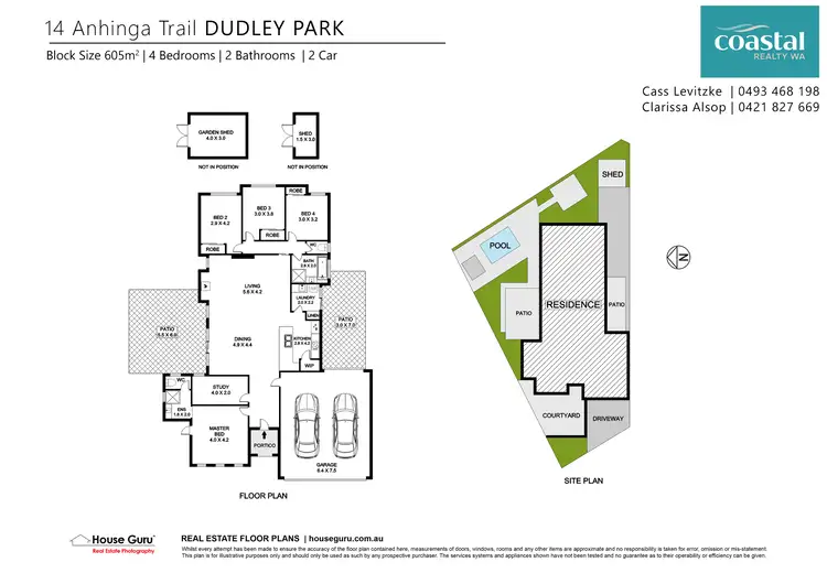 Floorplan of Homely house listing, 14 Anhinga Trl, Dudley Park WA 6210