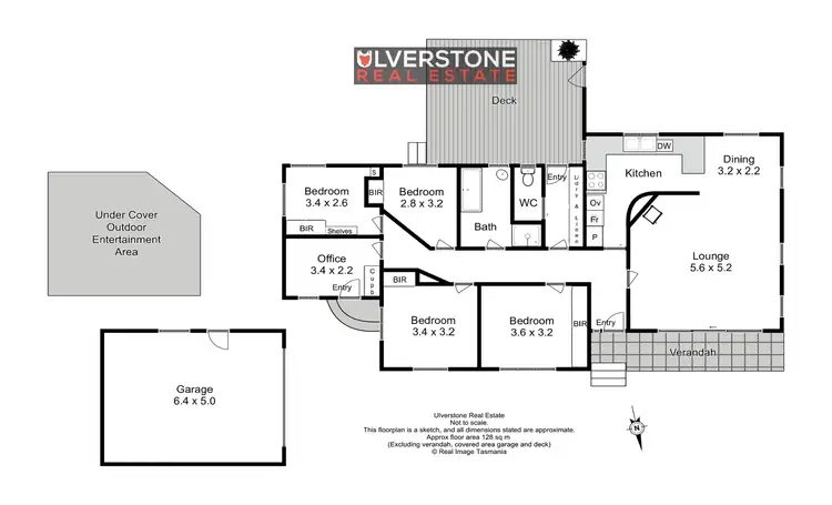 Floorplan of Homely house listing, 25 Westland Dr, West Ulverstone TAS 7315