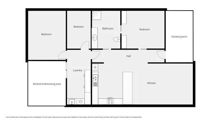 Floorplan of Homely house listing, 57 Wakeham St, Stawell VIC 3380
