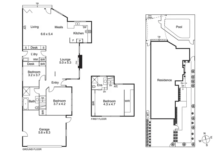 Floorplan of Homely house listing, 75 Red Bluff St, Black Rock VIC 3193