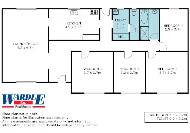 Floorplan of Homely house listing, 47 Ash Cres, Gladstone SA 5473