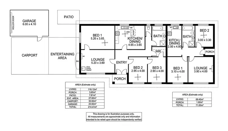 Floorplan of Homely house listing, 1/39 Mount Barker Rd, Hahndorf SA 5245